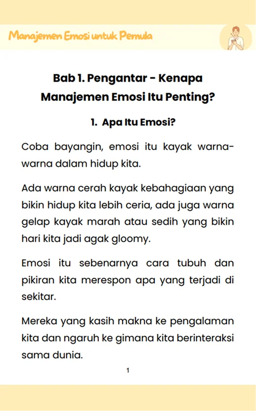 Manajemen Emosi Untuk Pemula